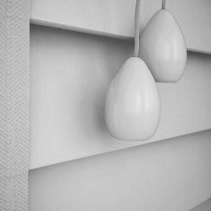 GB Wood Impressions Pigeon Grey with Tapes Faux Wooden Blind