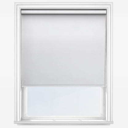 United Glitz White Roller Blind
